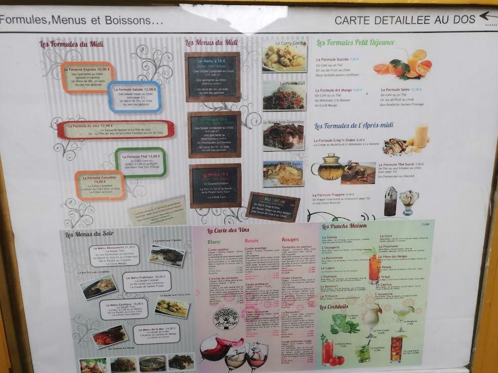 Art Mango Café - Menu Image 2